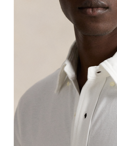 This version of our signature button-down is cut from an ultrathin layer of our most lightweight cotton mesh, making it the perfect shirt for transitional days or when you want a comfortable layer underneath jumpers or jackets.
