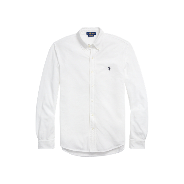 RALPH LAUREN FEATHERWEIGHT MESH SHIRT,0043925692