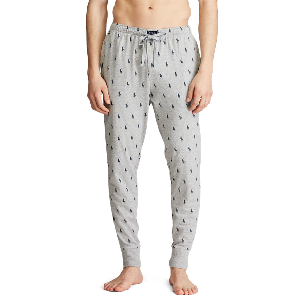 Men's Allover Pony Cotton Jogger | Ralph Lauren