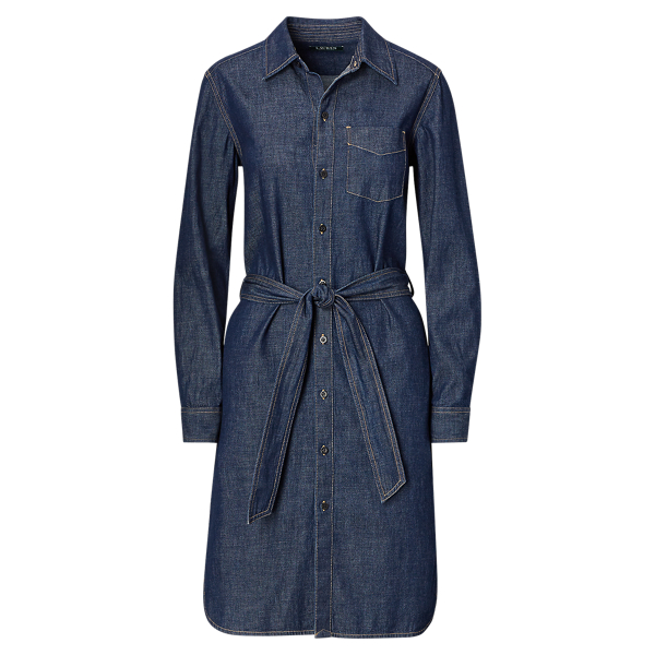 ralph lauren denim dress womens