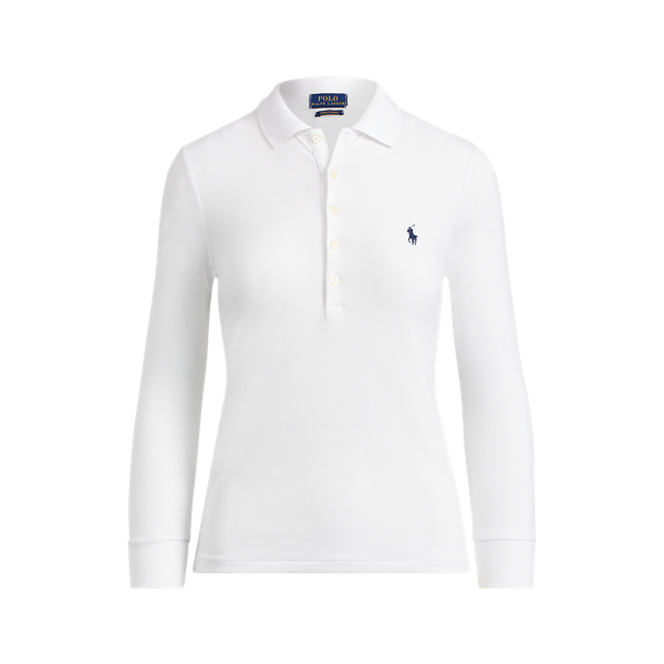 women's stretch polo shirts