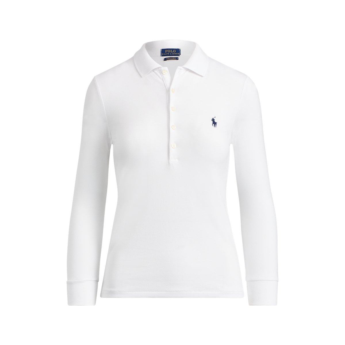 Women's Slim Fit Stretch Polo Shirt | Ralph Lauren