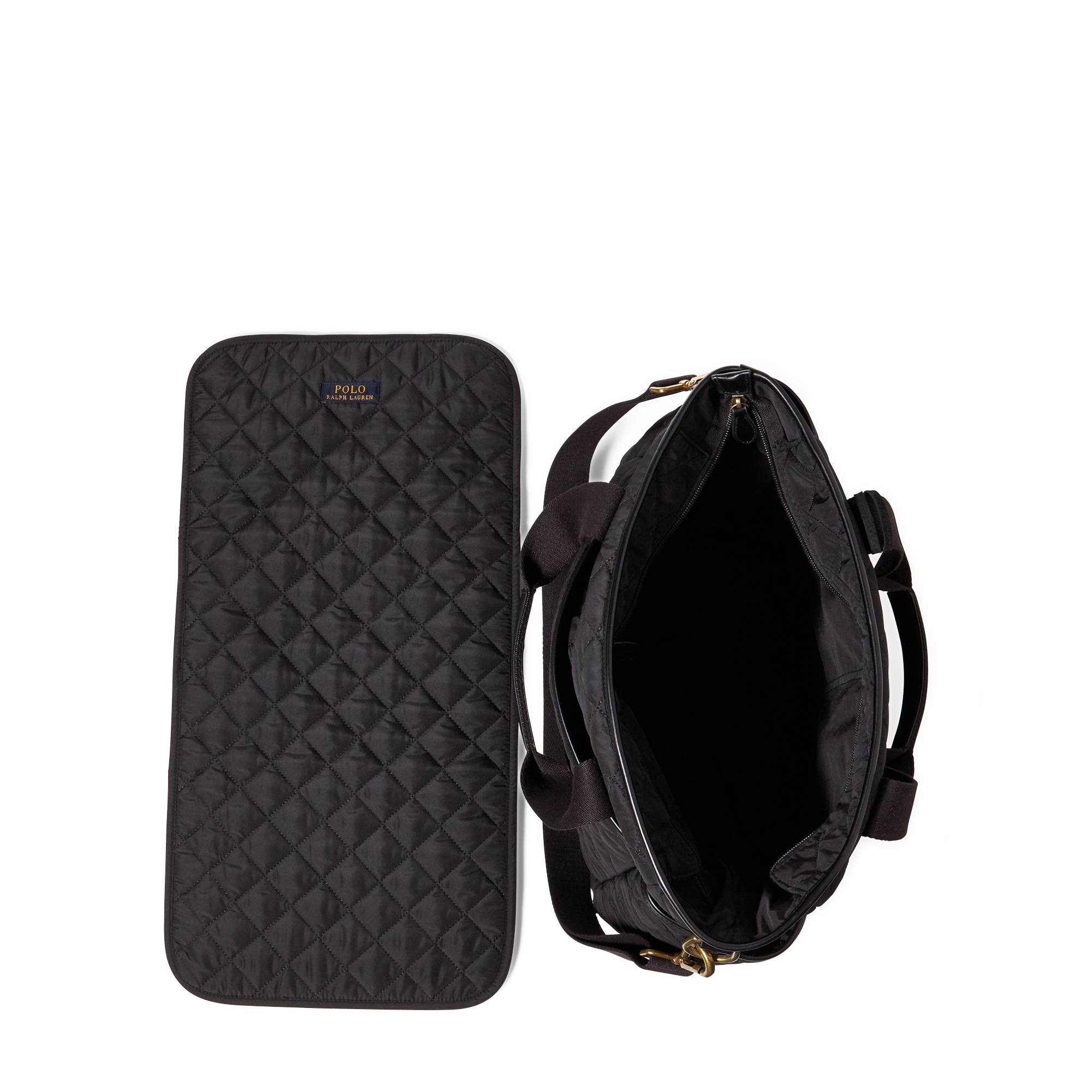 Ralph Lauren Sadie Quilted Changing Bag. 4