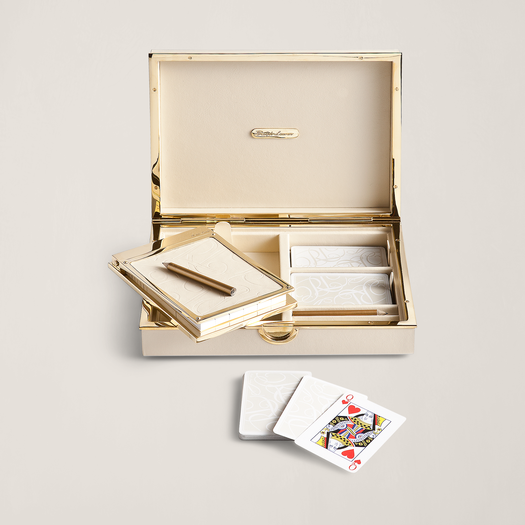 Ralph Lauren Joanna Leather Bridge Set. 1