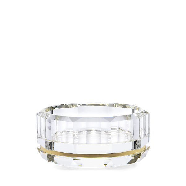 Taça decorativa em cristal Leigh