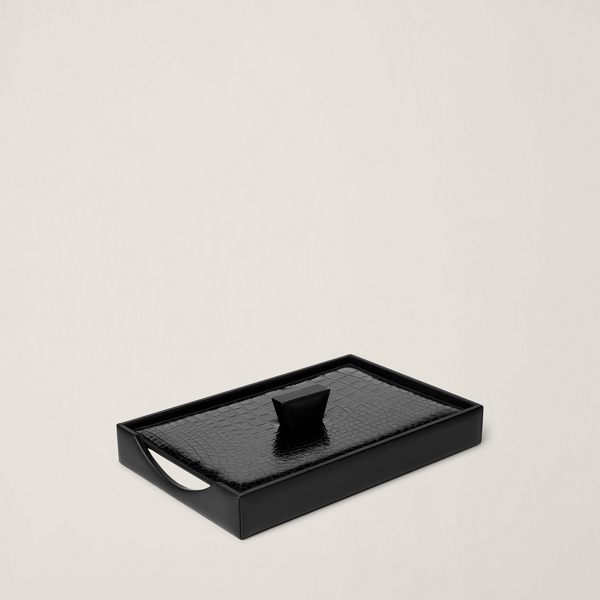 Ralph Lauren Home Southwark Alligator Paper Tray 2