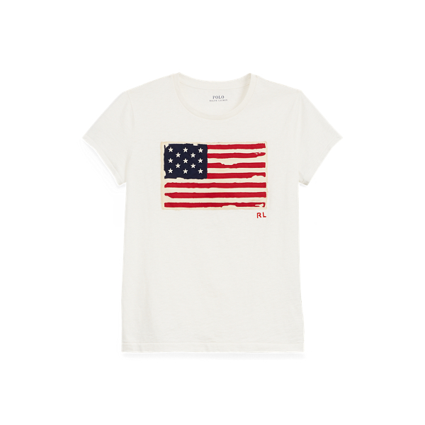 Flag Jersey Graphic T-Shirt | Ralph Lauren