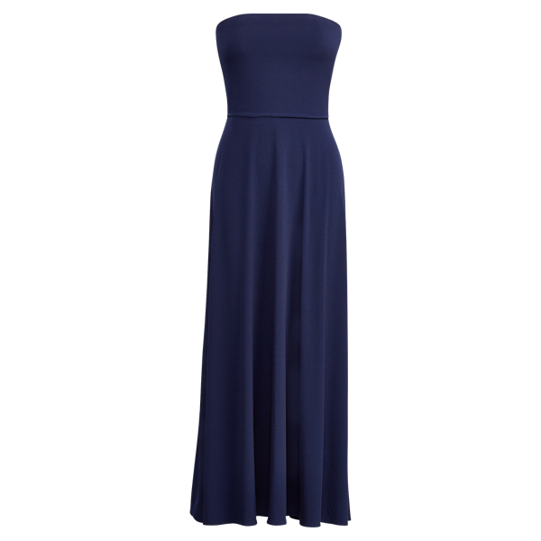 ralph lauren strapless dress