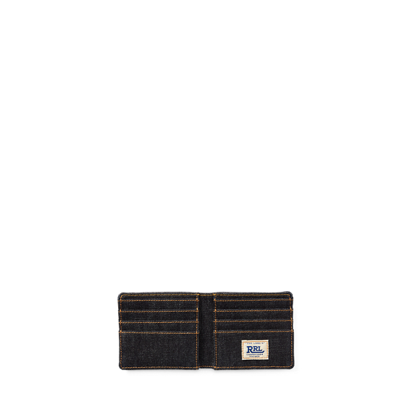 RRL Indigo denim billfold 3