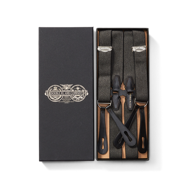 RRL Warren stretch jaspé bretels 3