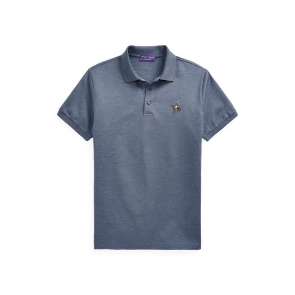 Polo coupe ajustée en piqué