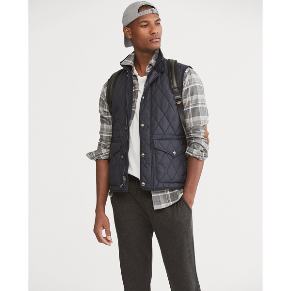 ralph lauren iconic quilted vest