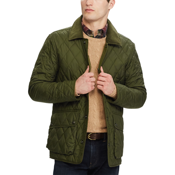 iconic quilted car coat
