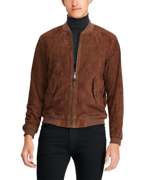 Polo Ralph Lauren Suede Bomber Jacket 4