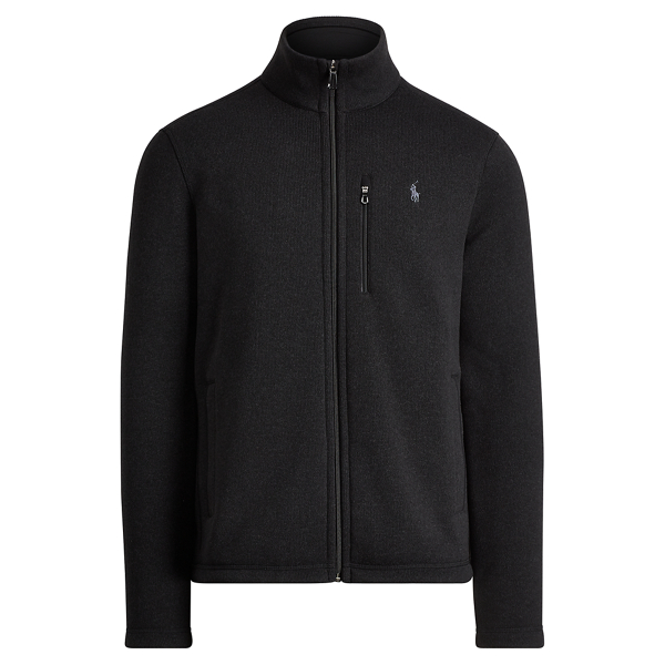 polo ralph lauren fleece mockneck jacket