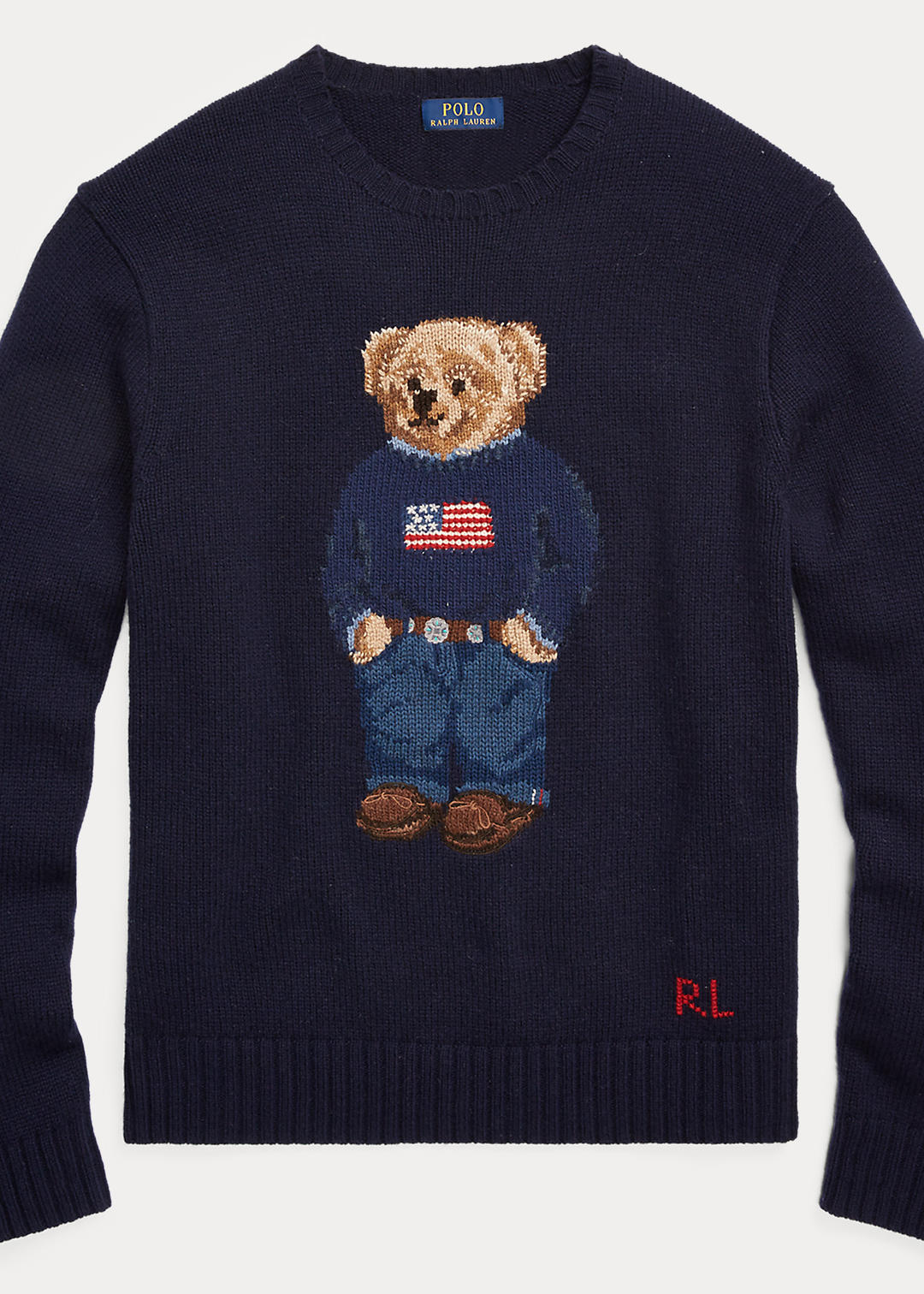 Top 62+ imagen teddy bear sweater ralph lauren - Thptnganamst.edu.vn