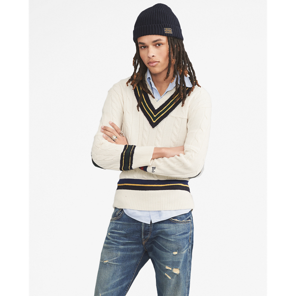 ralph lauren iconic cricket sweater