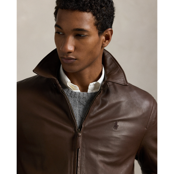 Men's Lambskin Leather Jacket | Ralph Lauren