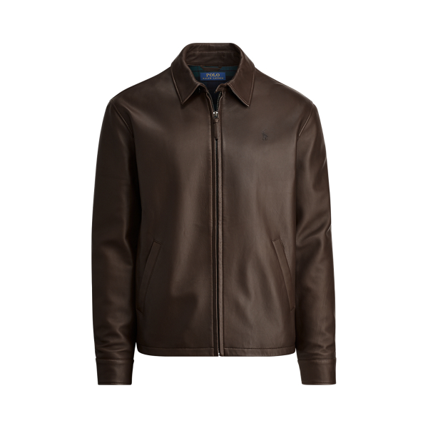 2408 ralph lauren leather jacket