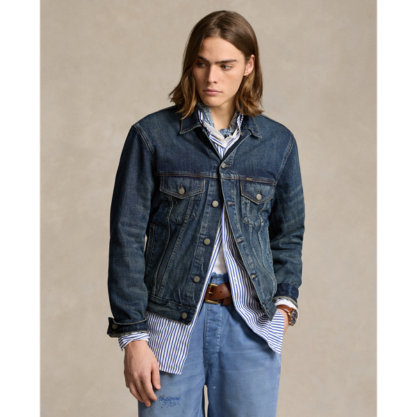 Polo Ralph Lauren Vervaagde denim truckerjack 1