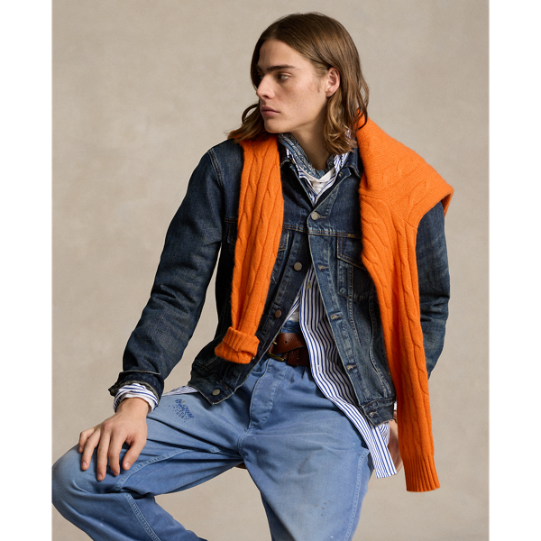 Polo Ralph Lauren Vervaagde denim truckerjack 7