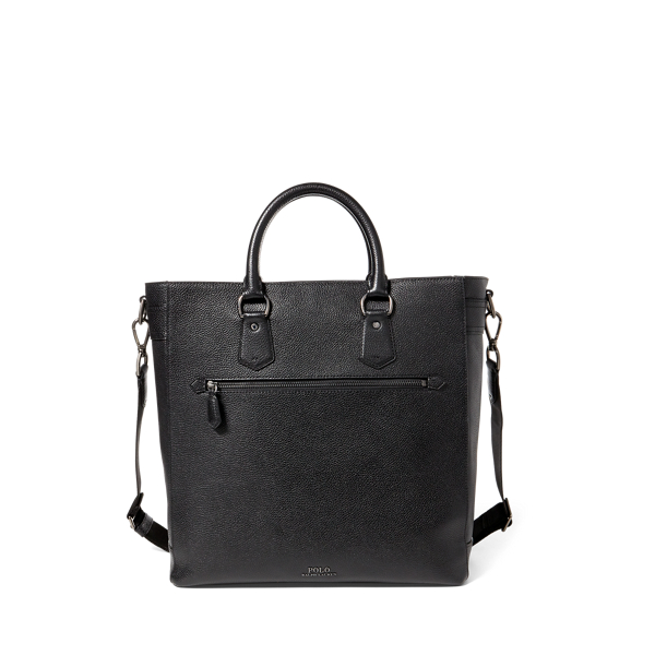 ralph lauren pebble leather bag