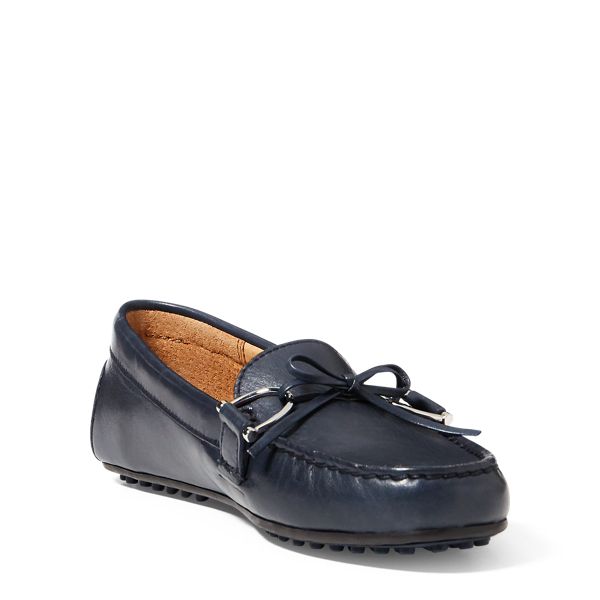 lauren briley leather loafer