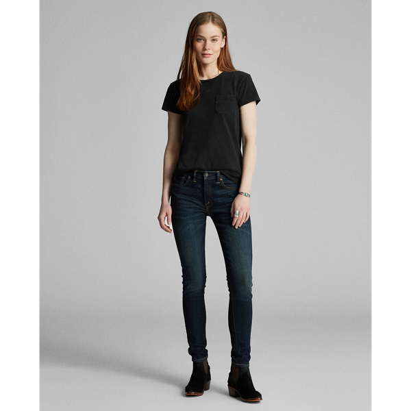 RRL Skinny jeans met stretch 1