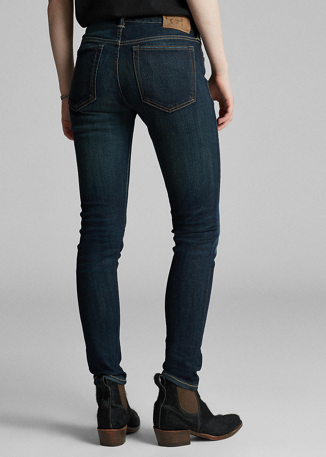 RRL Skinny jeans met stretch 5