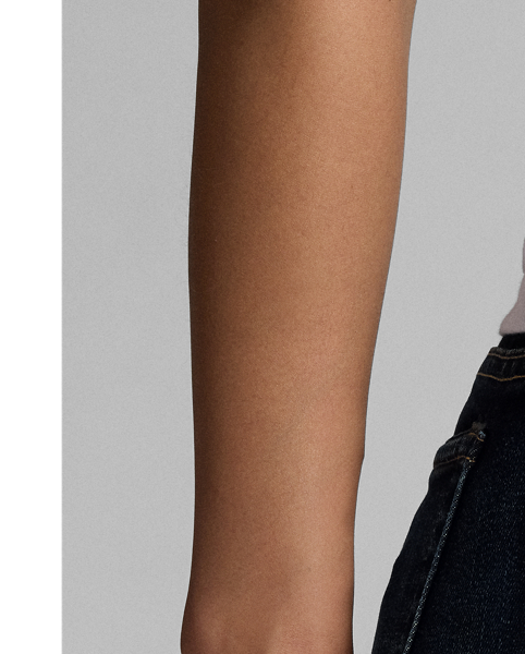 Skinny-fitting jeans made from 11.25 oz Japanese denim. Stretch-infused cotton for fit and fast recovery. Dark indigo wash with hand-sanding and distressing.