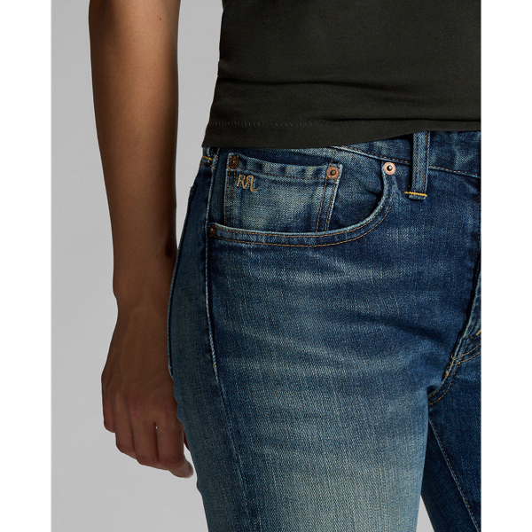 Double Rl Skinny Stretch Jean In Anderson Wash