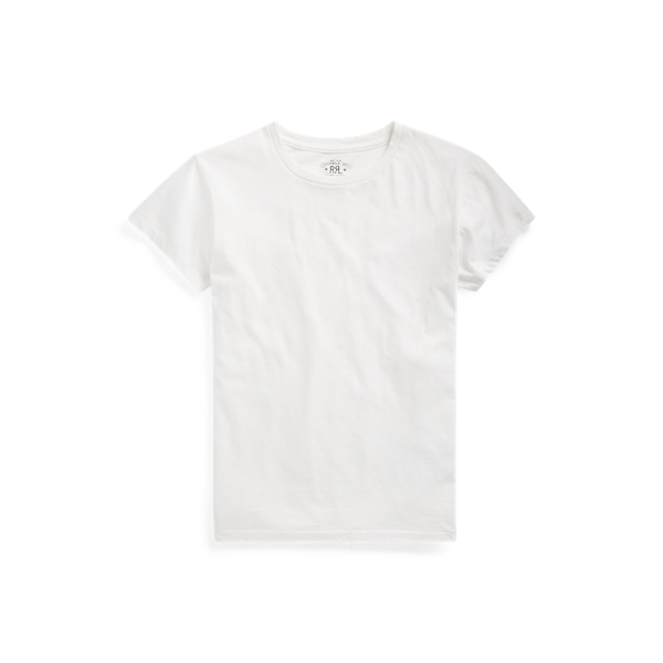 T-shirt col rond en jersey de coton