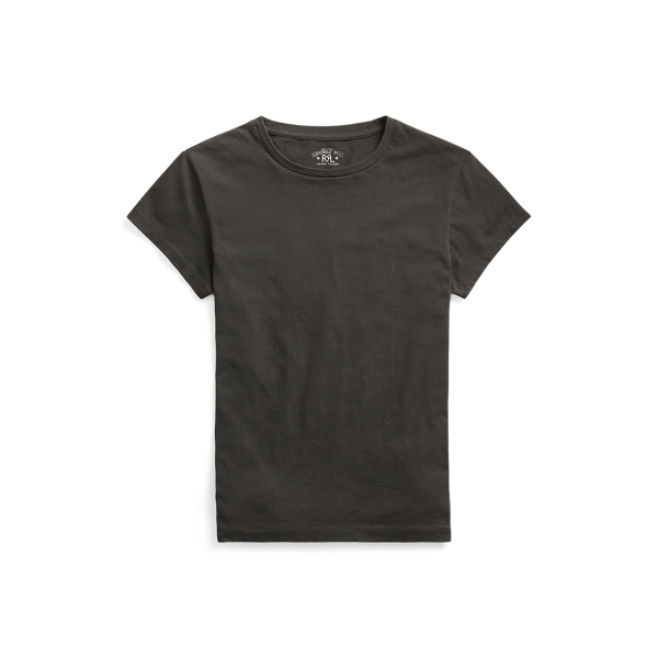 T-shirt col rond en jersey de coton
