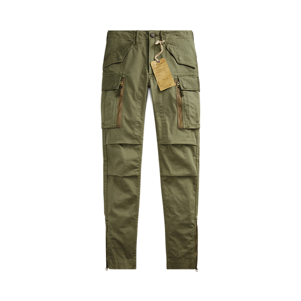 olive cargo pants skinny