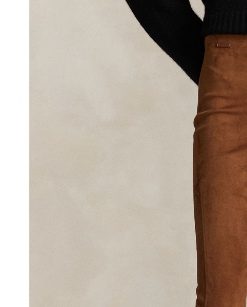 ralph lauren suede pants