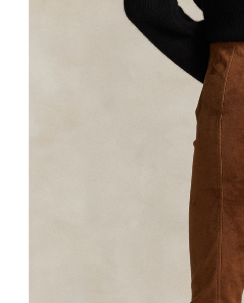 ralph lauren suede pants
