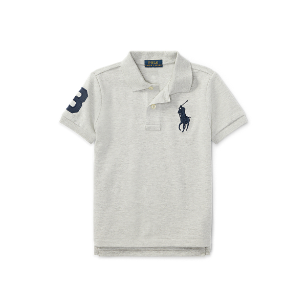 big pony mesh polo shirt