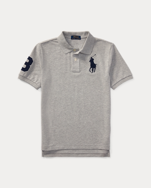 Cotton Mesh Polo Shirt | Short Sleeve Polo Shirts | Ralph Lauren