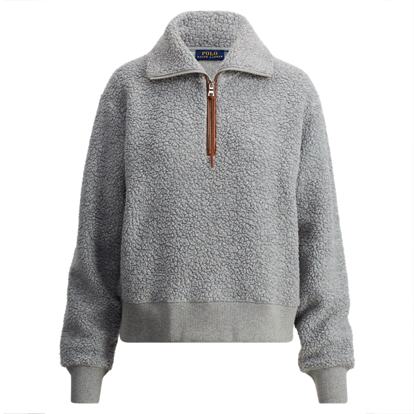 half zip pullover sweater women's