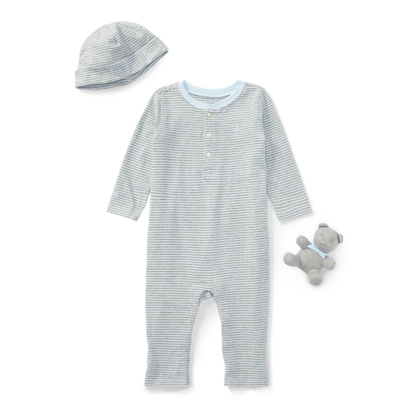ralph lauren baby boy gift set