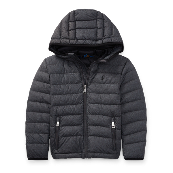 polo packable hooded jacket