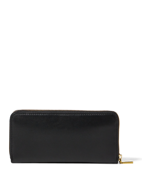 Polo Ralph Lauren Leather Zip-Around Wallet 2