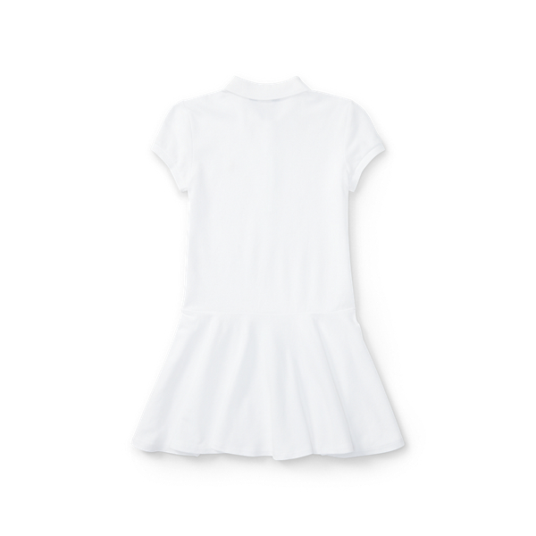 GIRLS 7-14 YEARS Polojurk van stretchkatoen mesh 2