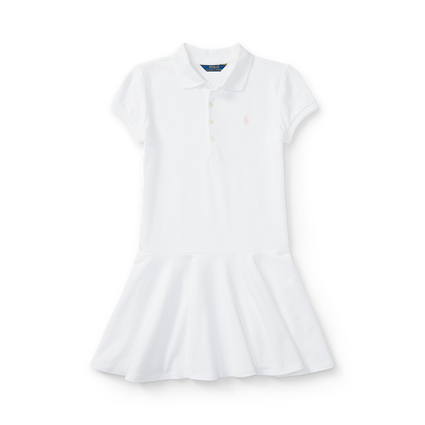 GIRLS 7-14 YEARS Polojurk van stretchkatoen mesh 1