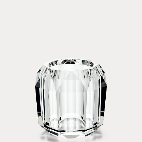 Leigh Faceted Crystal Votive