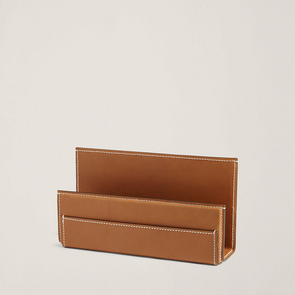 Polo Ralph Lauren Brennan Leather Letter Rack