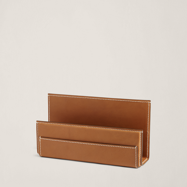 Porte-lettres Brennan en cuir