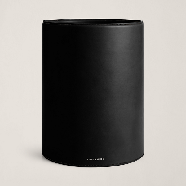 Corbeille Brennan en cuir