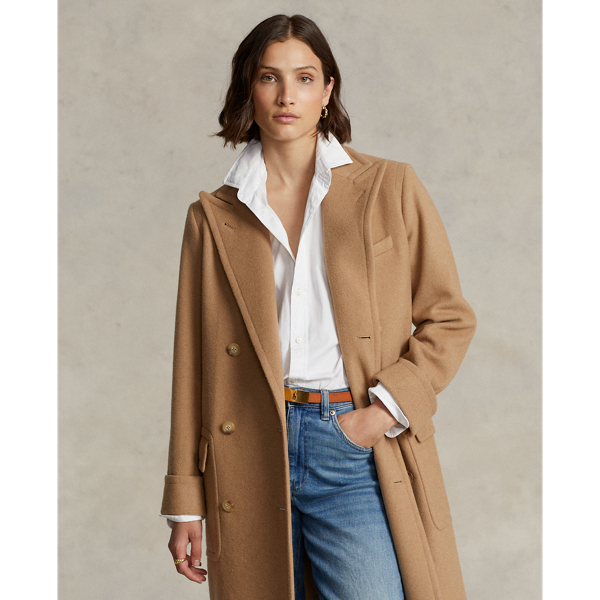 Women's Polo Camel-Hair Coat | Ralph Lauren