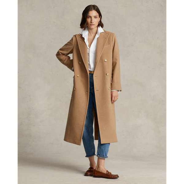 Women's Polo Camel-Hair Coat | Ralph Lauren